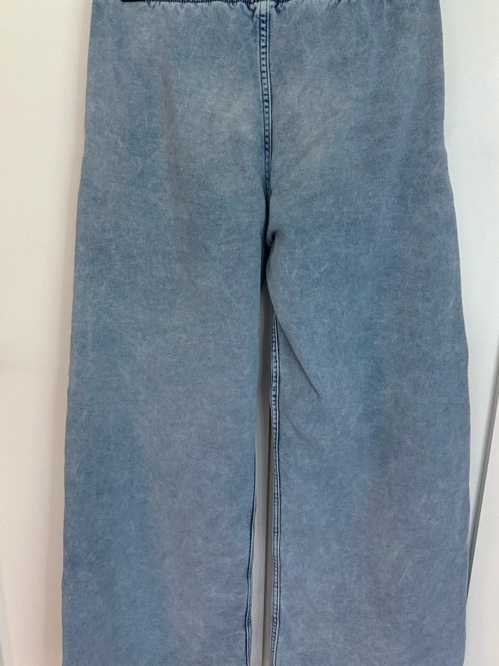 GAP Kids Girls XXL Light Wash Pull-On Wide Leg Jeans